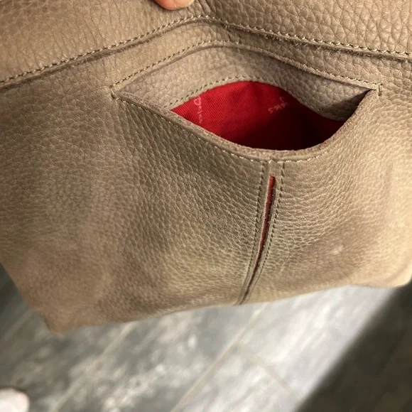 Hammitt Leather Crossbody Bag with Gold Hardware - Picture 4 of 6